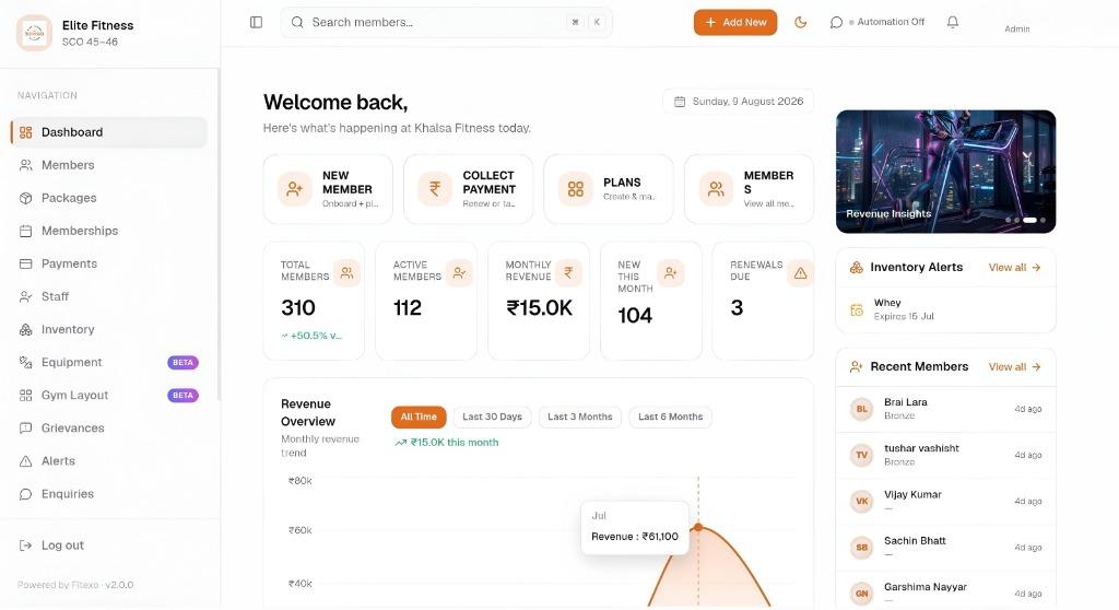 Dashboard Screen Preview
